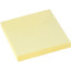 Блок самоклеящийся (стикеры) BRAUBERG, ПАСТЕЛЬНЫЙ, 76х76 мм, 100 листов, желтый, 122690