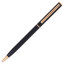 Ручка подарочная шариковая BRAUBERG "Slim Black", корпус черный, узел 1 мм, линия письма 0,7 мм, синяя, 141402