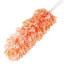 Пипидастр (сметка-метелка) для уборки пыли, метелка 30 см, рукоятка 80-160 см, оранжевый, LAIMA, 603619