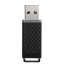 Флеш-диск 8 GB, SMARTBUY Quartz, USB 2.0, черный, SB8GBQZ-K