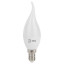 Лампа светодиодная ЭРА, 7 (60) Вт, цоколь E14, "свеча на ветру", теплый белый свет, 30000 ч., LED smdBXS-7w-827-E14