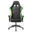Кресло компьютерное Zombie VIKING 5 AERO, 2 подушки, экокожа, черное/зеленое, 1359298