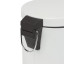 Ведро-контейнер для мусора (урна) с педалью LAIMA "Classic", 5 л, белое, глянцевое, металл, со съемным внутренним ведром, 604947