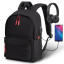Рюкзак BRAUBERG URBAN универсальный с отделением для ноутбука, USB-порт, "Energy", черный, 44х31х14 см, 270805