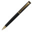 Ручка подарочная шариковая BRAUBERG "Perfect Black", корпус черный, узел 1 мм, линия письма 0,7 мм, синяя, 141416