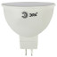 Лампа светодиодная ЭРА, 8 (50) Вт, цоколь GU5.3, MR16, теплый белый свет, 30000 ч., LED smdMR16-8w-827-GU5.3