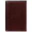 Обложка для паспорта STAFF, полиуретан под кожу, "ГЕРБ", коричневая, 237604