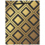 Пакет подарочный 17,8x9,8x22,9 см ЗОЛОТАЯ СКАЗКА "Gold Luxury", тиснение фольгой, черный, 608248