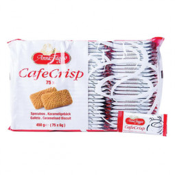 Печенье ANNA FAGGIO “Cafe Crisp" в индивидуальной упаковке, 75 штук, карамелизированное, 450 г, 04314, D000912