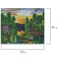 Картина стразами (алмазная мозаика) 40х50 см, ОСТРОВ СОКРОВИЩ "Домик в лесу", без подрамника, 662417