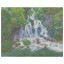 Картина стразами (алмазная мозаика) 40х50 см, ОСТРОВ СОКРОВИЩ "Водопад", без подрамника, 662418