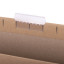 Подвесные папки A4/Foolscap (404х240 мм) до 80 л., КОМПЛЕКТ 10 шт., крафт-картон, STAFF, 270937