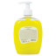 Мыло-крем жидкое 500 г ЗОЛОТОЙ ИДЕАЛ "Лимон", с антибактериальным эффектом, дозатор, 606786