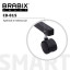 Стол BRABIX "Smart CD-015", 600х380х670-880 мм, ЛОФТ, регулируемый, колеса, металл/ЛДСП ясень, каркас черный, 641887