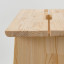 Табурет тумба деревянный, сосна, BRABIX "Scandi SC-002", 490х250х450 мм, отдел для хранения, 641888, 004.02.35