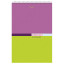Блокнот БОЛЬШОЙ ФОРМАТ (198х297 мм) А4, 80 л., гребень, жесткая подложка, клетка, BRAUBERG, "Color", 114356