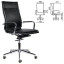 Кресло офисное BRABIX PREMIUM "Kayman EX-532", экокожа, хром, черное, 532543