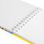 Скетчбук белая бумага 100 г/м2 165х240 мм, 80 л., гребень, твердая обложка, BRAUBERG ART DEBUT, 112985