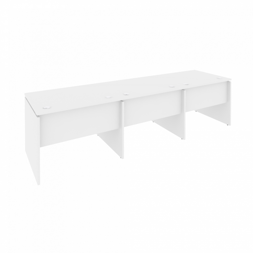 Onix Рабочая станция O.RS-3.1.8 Белый Бриллиант 2940*800*750 Onix Рабочая станция O.RS-3.1.8 Белый Бриллиант 2940*800*750