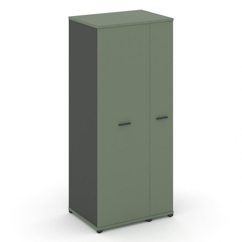 Concept Гардероб широкий глубокий CN.GB.E-004 A Кобо/Антрацит/Металл Антрацит 836*600*1922