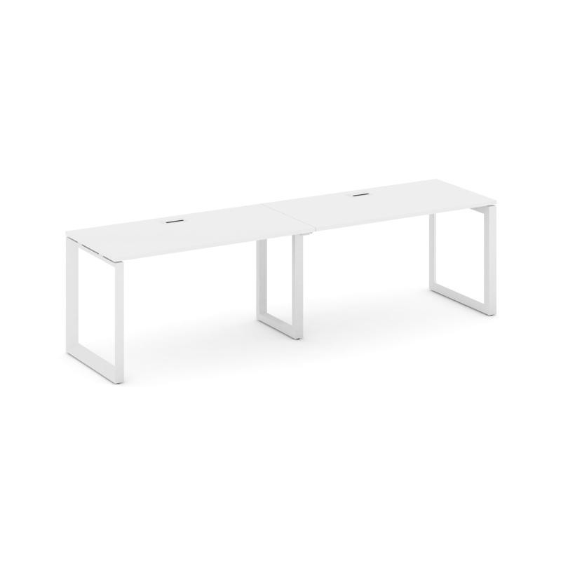 Style Project Рабочая станция односторонняя SN-59O.ORS-014 Белый/Металл Белый/Белый Заглушка 3160*70