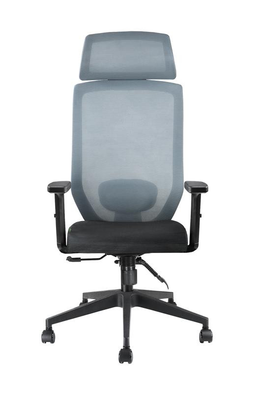 Кресло Bronte A755 Luxe Серый/Черный