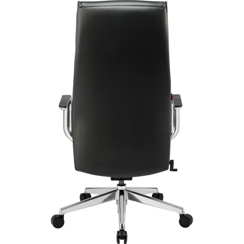 Кресло BN_Fc_EChair-597 ML кожа черный, алюминий