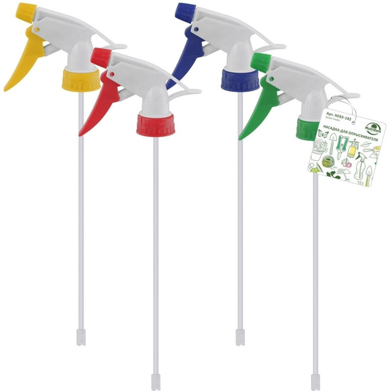 Насадка д/опрыскивателя. Длина 28 см. 3цв, HE83-182