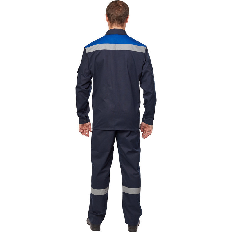 Костюм летний муж л05-КБР син/вас (р.56-58) 182-188 (Арсенал-СП)