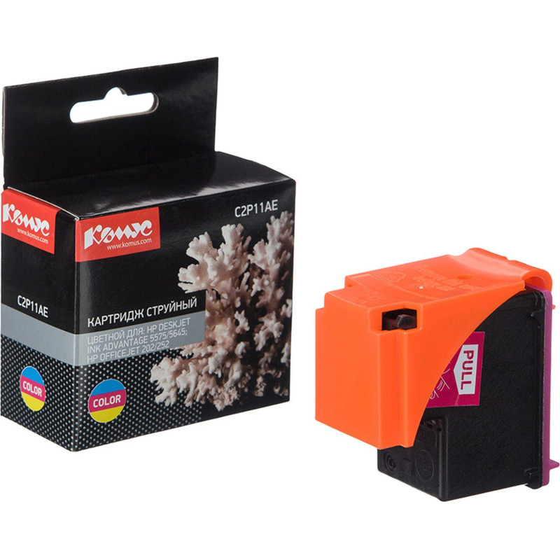 Картридж струйный Комус 651 C2P11AE CMY цв. для DJ 5575 Картридж струйный Комус 651 C2P11AE CMY цв. для DJ 5575