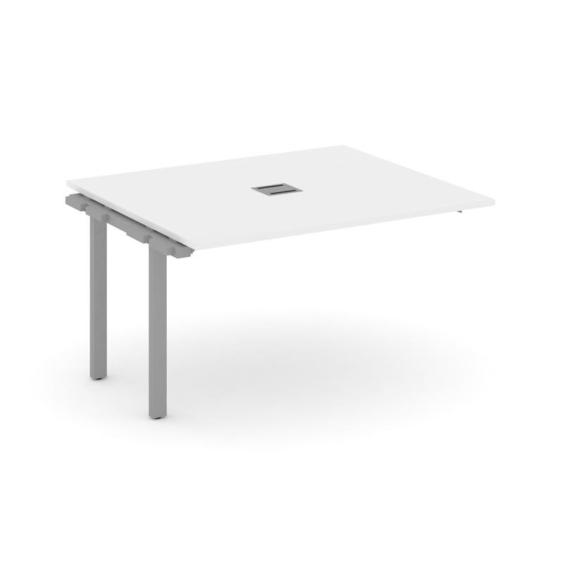 Style Project Проходной наб. элем. перег. стола SN-59P.NSPRG-034 Белый/Металл Серый 1580*1180*750