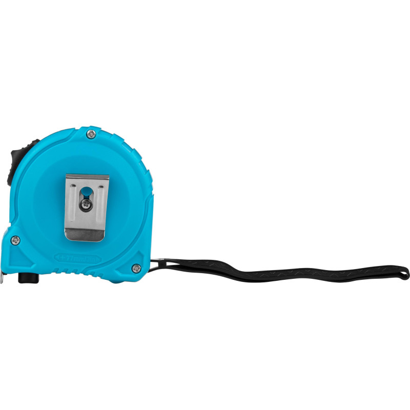 Рулетка TOPFORT BASIC 8мх25мм, пласт корпус, 2 стопора