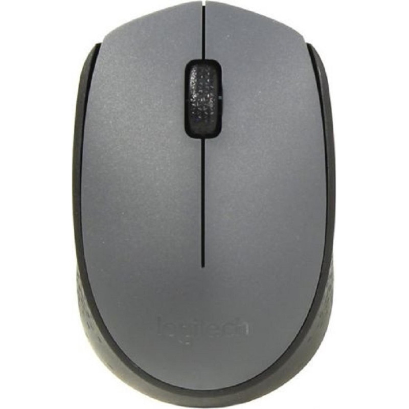 Мышь компьютерная Logitech беспроводная M170, Gray [910-004646
