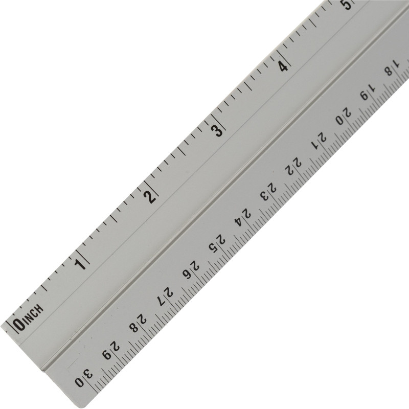 Линейка металлич. 30см Attache Line