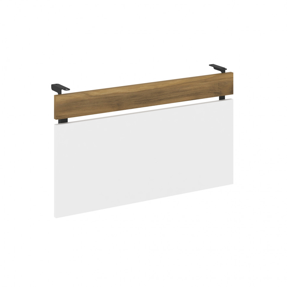 Concept Царга стола CN.CS-001 Сандал Янтарный/Белый Бриллиант/Металл Черный 830*18*458