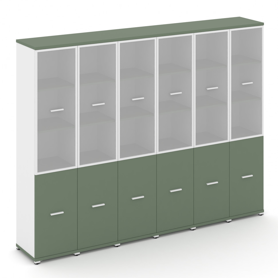 Concept Шкаф 6 узких секций, 5 ниш CN.STU-562 RMW W Кобо/Белый Бриллиант/Металл Белый/Сатин 2500*420 Concept Шкаф 6 узких секций, 5 ниш CN.STU-562 RMW W Кобо/Белый Бриллиант/Металл Белый/Сатин 2500*420