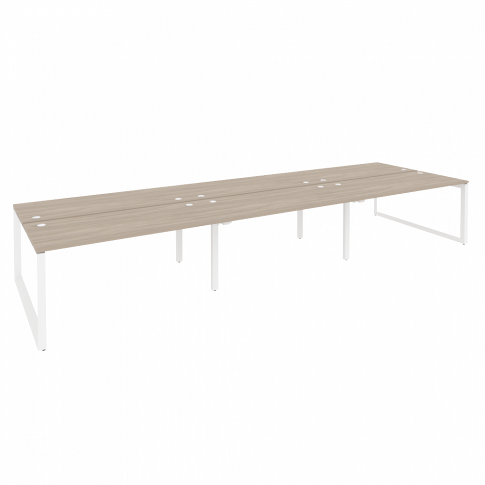 Onix Рабочая станция на О-образном м/к O.MO-D.RS-6.4.7 Дуб Аттик/Металл Белый 4740*1475*750 Onix Рабочая станция на О-образном м/к O.MO-D.RS-6.4.7 Дуб Аттик/Металл Белый 4740*1475*750