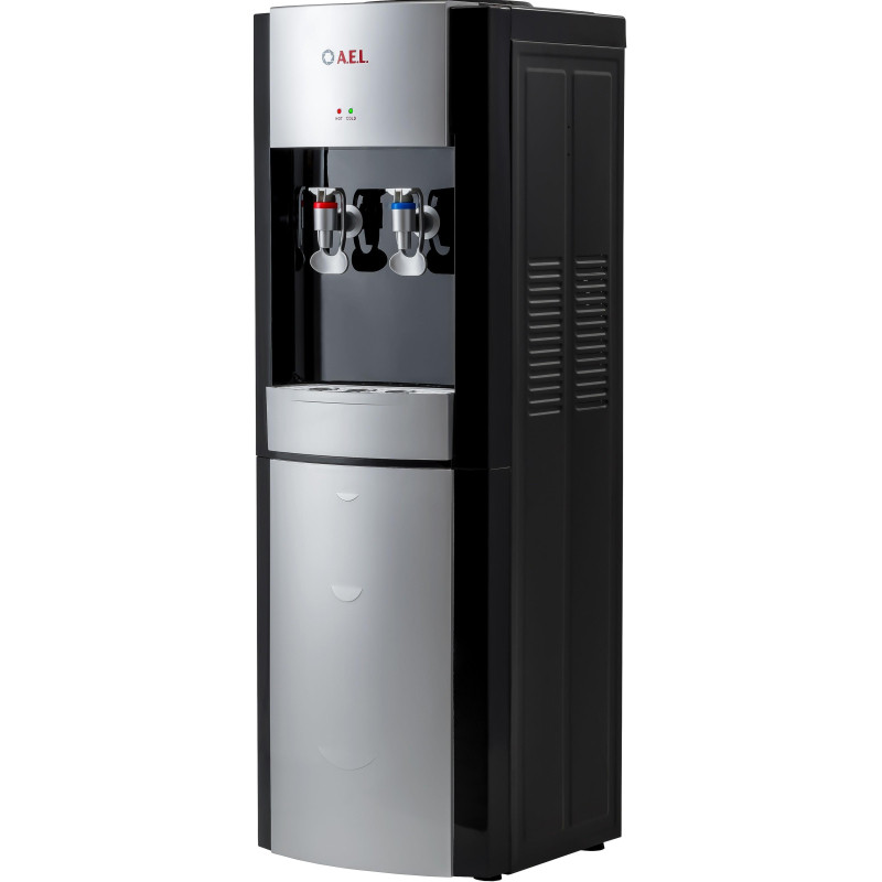 Кулер для воды AEL LD-AEL-28c black/silver напольный электронное охлаждение