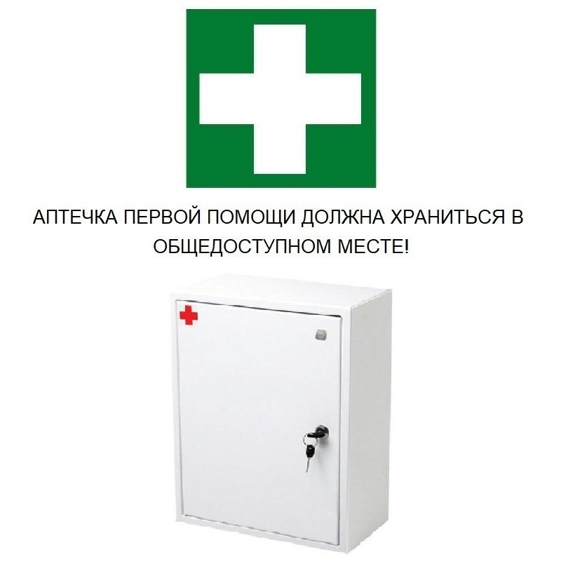 Аптечка первой помощи коллективная ФЭСТ (до 100 человек) (металл) № 3.3