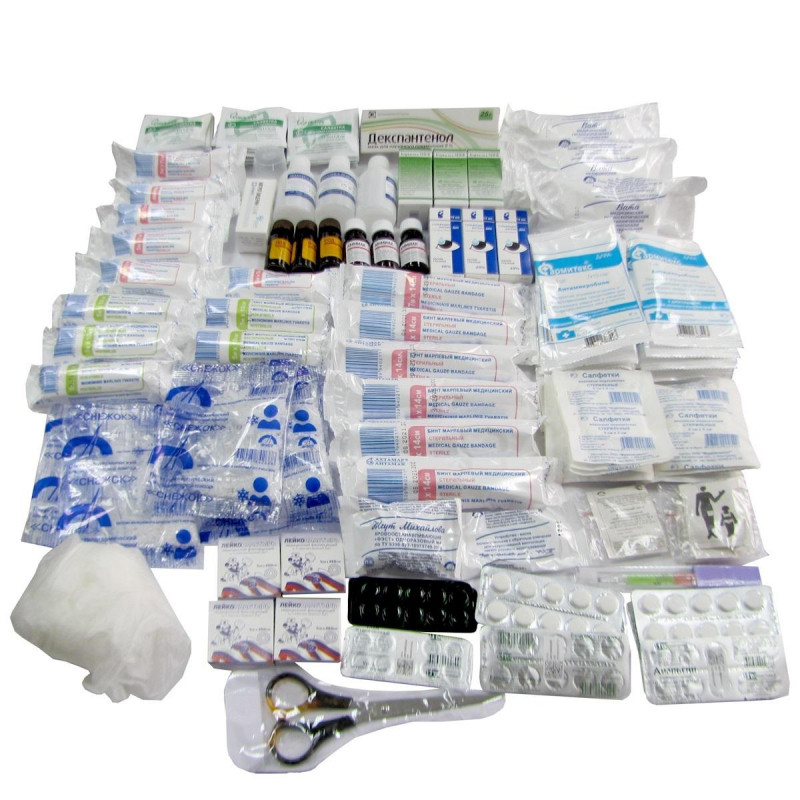 Аптечка первой помощи коллективная ФЭСТ (до 100 человек) (металл) № 3.3