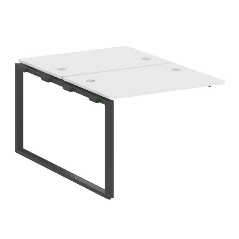 Metal System Проходной элемент рабочей станции на О-образном м/к БО.ПРС-СП-2.1 Белый/Металл Антрацит Metal System Проходной элемент рабочей станции на О-образном м/к БО.ПРС-СП-2.1 Белый/Металл Антрацит