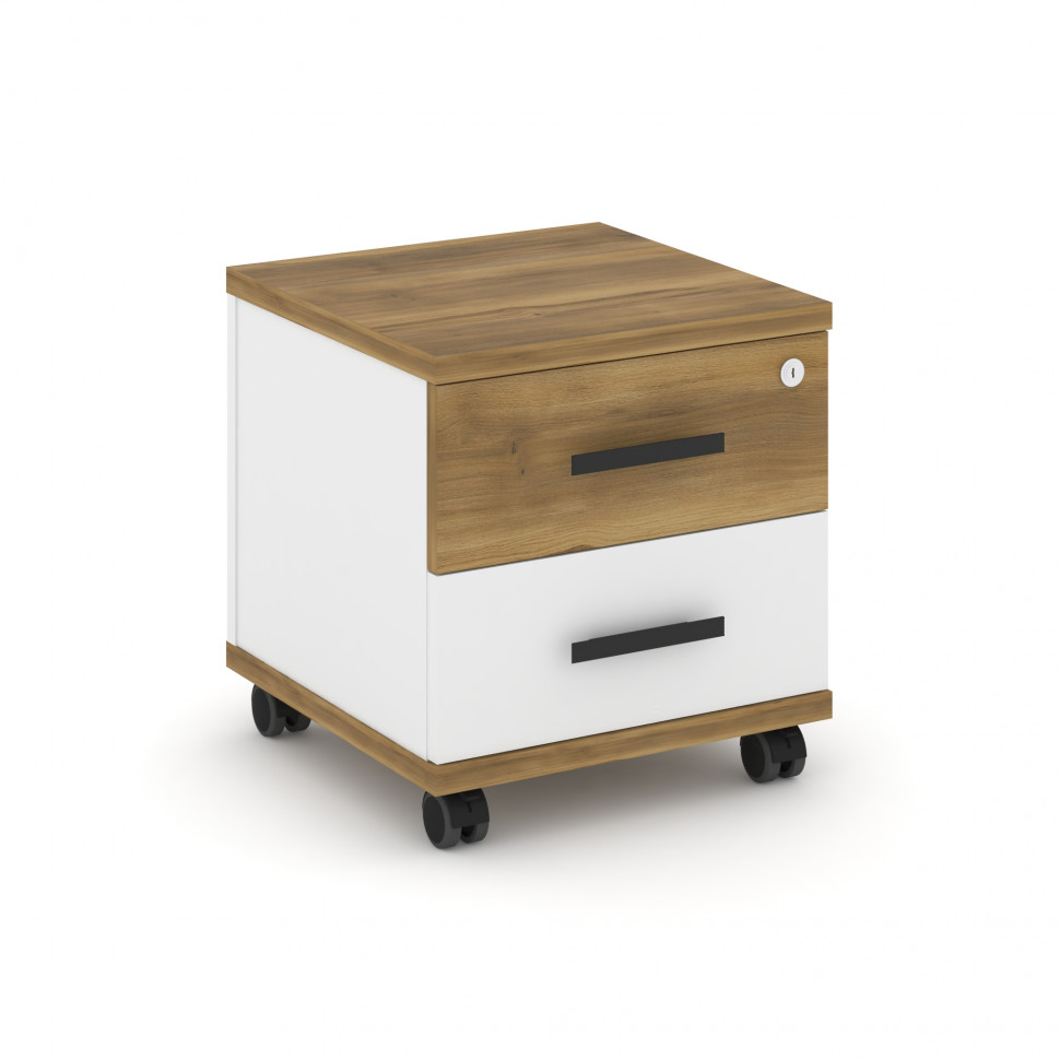 Concept Тумба мобильная 2 ящ. CN.TUM-001 B Сандал Янтарный/Белый Бриллиант/Металл Черный 420*420*448 Concept Тумба мобильная 2 ящ. CN.TUM-001 B Сандал Янтарный/Белый Бриллиант/Металл Черный 420*420*448