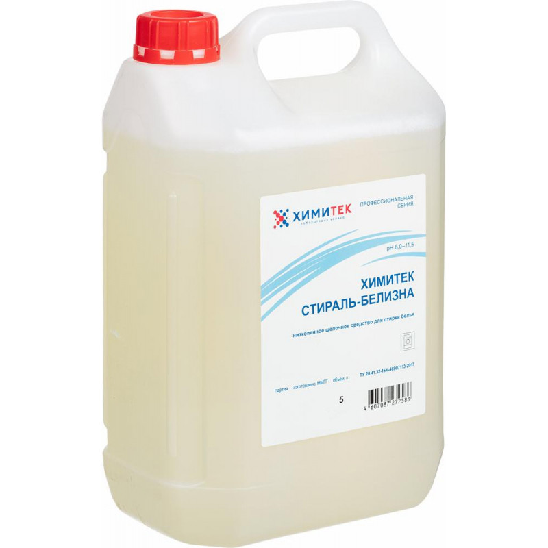 Профхим д/стирки жидк. д/белых-цвет.тканей ХИМИТЕК/СТИРАЛЬ-БЕЛИЗНА,5л