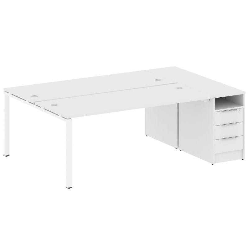 Metal System Рабочая станция с тумбой на П-образном м/к БП.РС-СТП-2.5 Белый/Металл Белый 2212*1475*7 Metal System Рабочая станция с тумбой на П-образном м/к БП.РС-СТП-2.5 Белый/Металл Белый 2212*1475*7