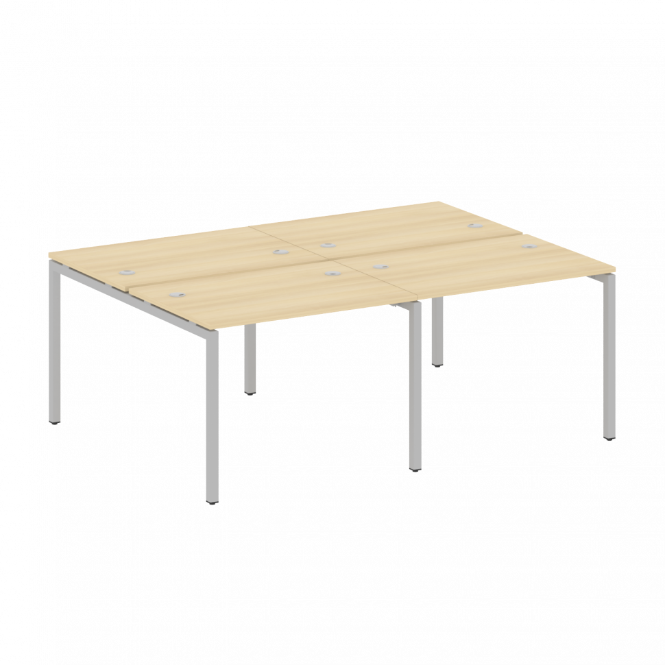 Metal System Quattro Рабочая станция на 4 места на П-образном м/к 40БП.СМ-4.1 Акация Лорка/Металл Се Metal System Quattro Рабочая станция на 4 места на П-образном м/к 40БП.СМ-4.1 Акация Лорка/Металл Се