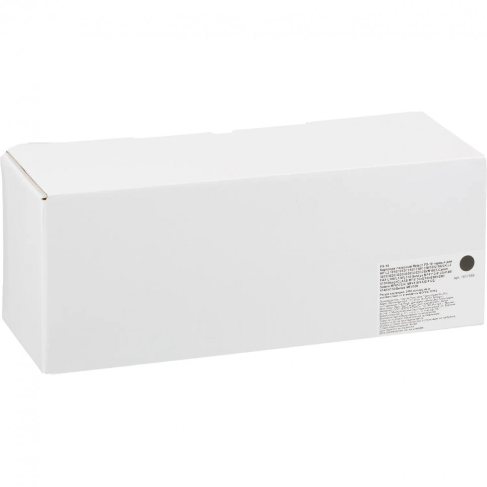 Картридж лазерный Retech FX-10 чер. для CanonFAXL100/L120/L140/L160