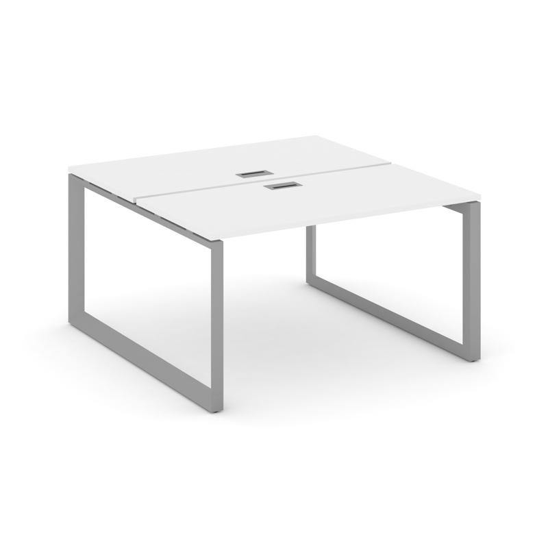 Style Project Рабочая станция двухсторонняя SN-59O.DRS-022 Белый/Металл Серый/Серебро Заглушка 1180*