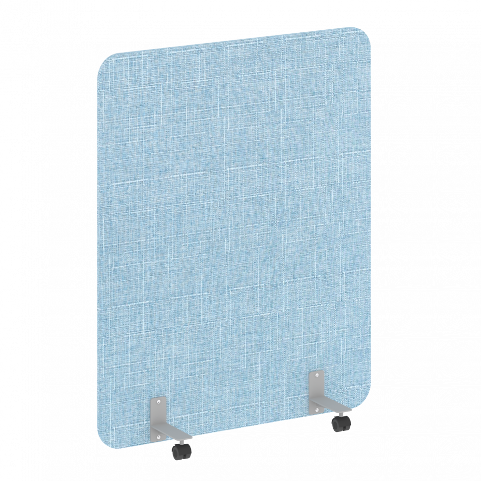 R-line soft Перегородка на металлических опорах, на роликах AP.R-120-150 Romeo 09/Металл Серый 1200*