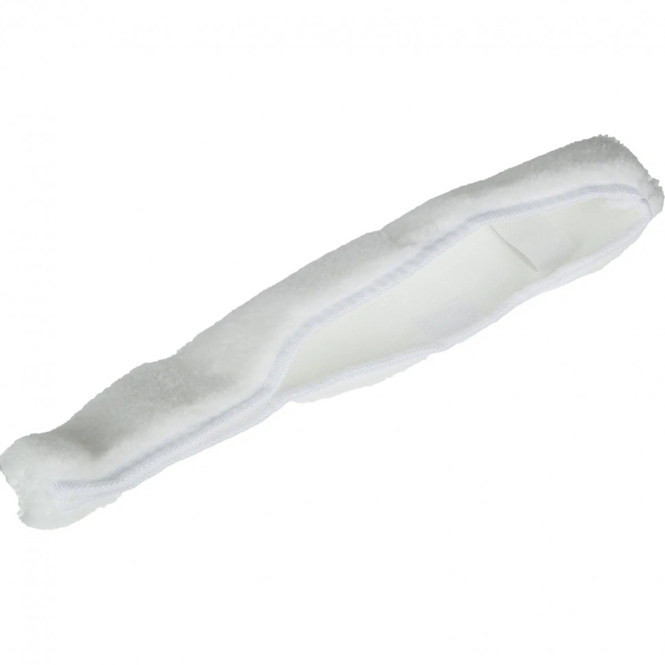 Насадка шубка сменная для мытья окон микрофибра 35см AF06214