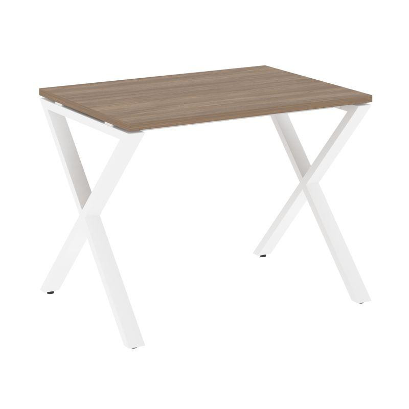 Loft Стол рабочий VR.L-SRX-1.7 Дуб Аризона/Металл Белый 980*720*750 Loft Стол рабочий VR.L-SRX-1.7 Дуб Аризона/Металл Белый 980*720*750